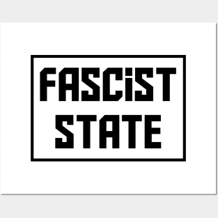 Fascist State - Bristol Protest 2021 Posters and Art